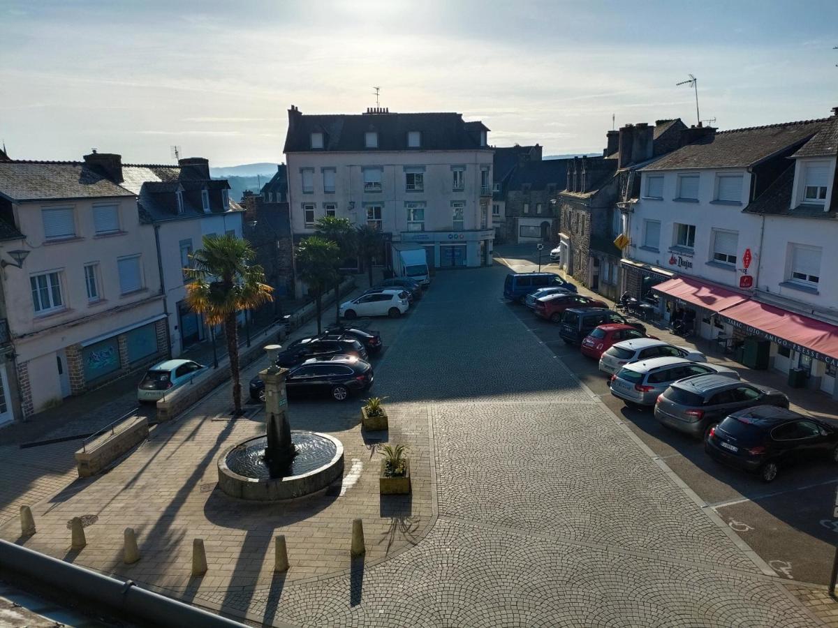 Charmant Studio Proche Canal. Châteauneuf-du-Faou Exterior foto
